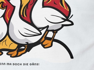 Gänse - Herren Shirt – Bild 4