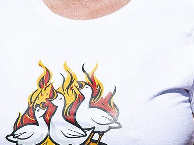 Gänse - Damen Shirt – Bild 2
