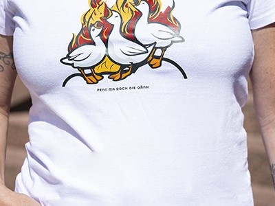 Gänse - Damen Shirt – Bild 3