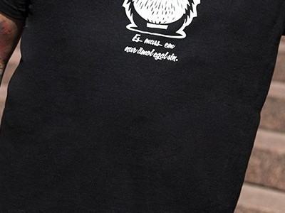 Egal Dachs - Herren Shirt – Bild 2
