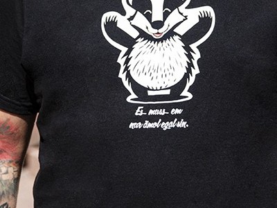 Egal Dachs - Herren Shirt – Bild 3